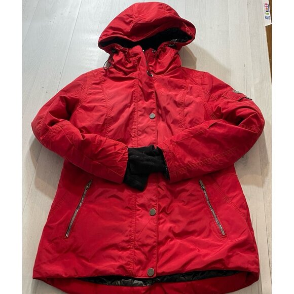 Obermeyer womens red winter jacket size 6 - Picture 1 of 10